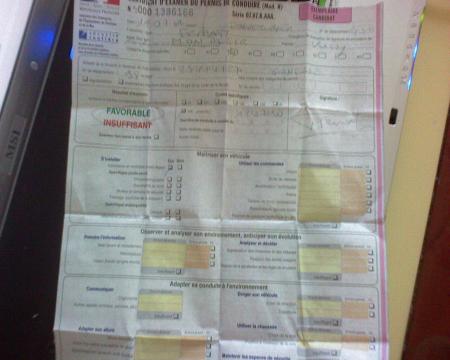 permis de conduire!!